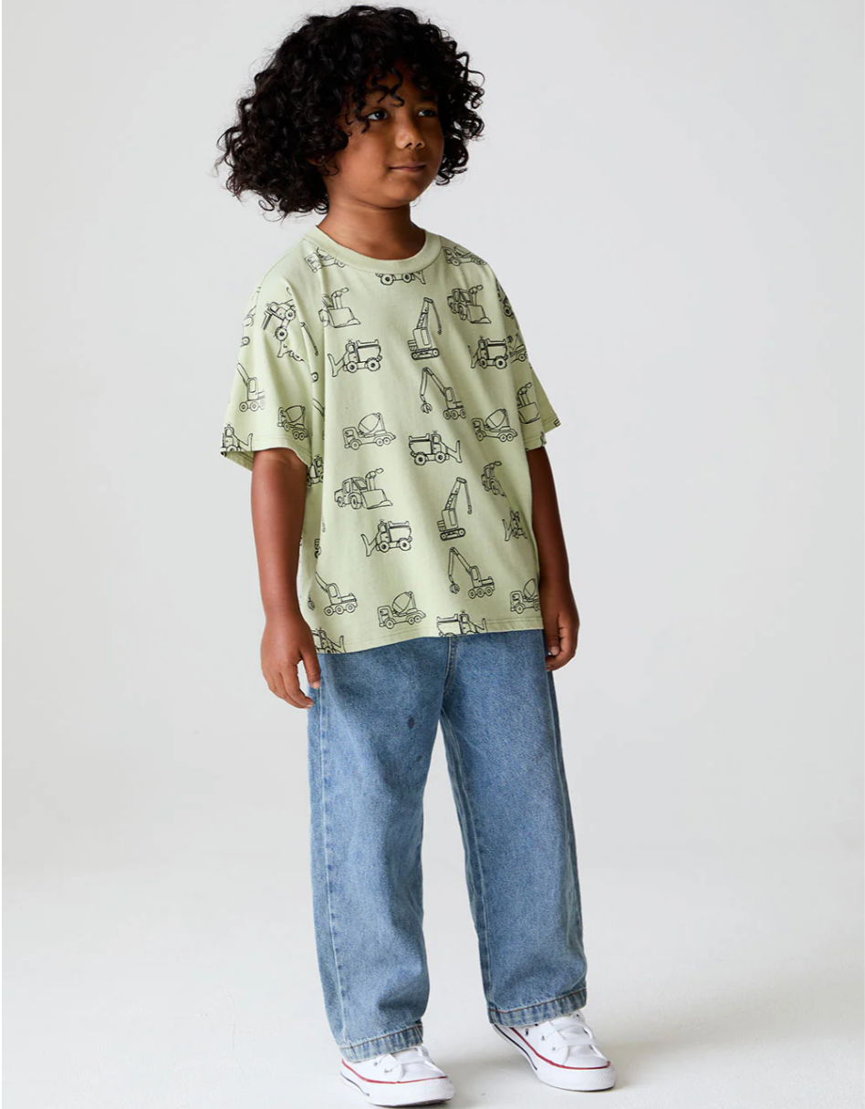 Vintage Jersey Tee, Plankton Construction Time - Magpies Paducah