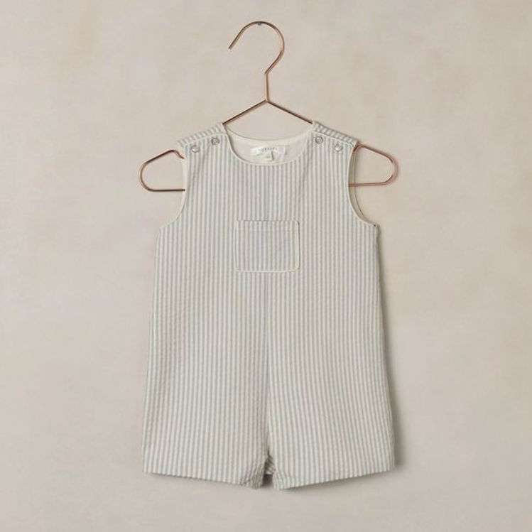 Georgie Romper, Sky Stripe - Magpies Paducah
