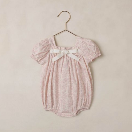 Lyla Romper, Lavender Floral - Magpies Paducah