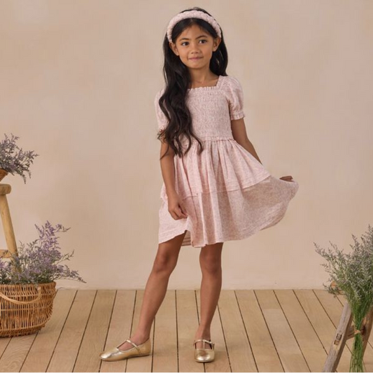 Cosette Dress, Lavender Floral - Magpies Paducah