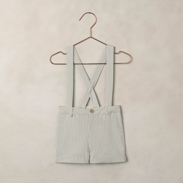 Suspender Short, Sky Stripe - Magpies Paducah