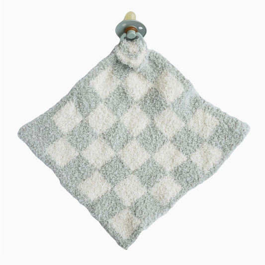 Cuddlelane™ Luxe Lovey | Sage Check - Magpies Paducah