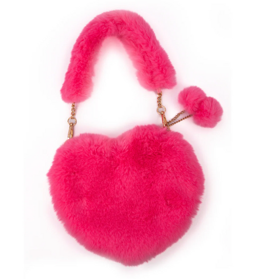 Pink Promise Furry Fuchsia Purse - Magpies Paducah