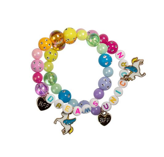 Dreams Unicorn BFF Bracelet Set - Magpies Paducah