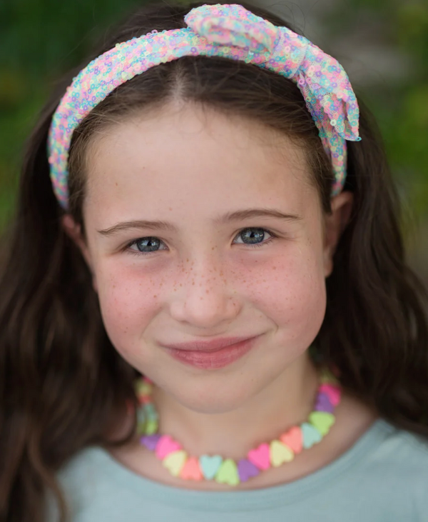 Sweet Tart Heart Necklace + Bracelet Set - Magpies Paducah