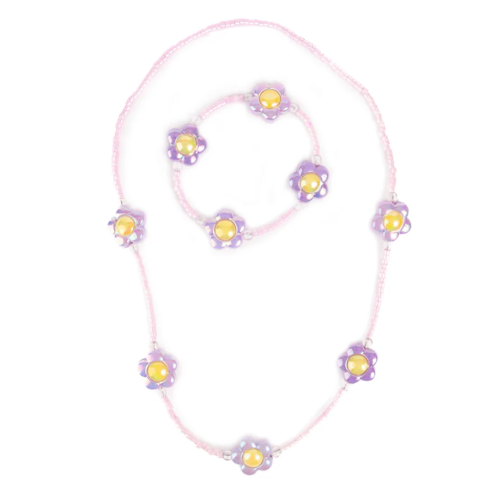 Crazy for Daisies Necklace + Bracelet Set - Magpies Paducah