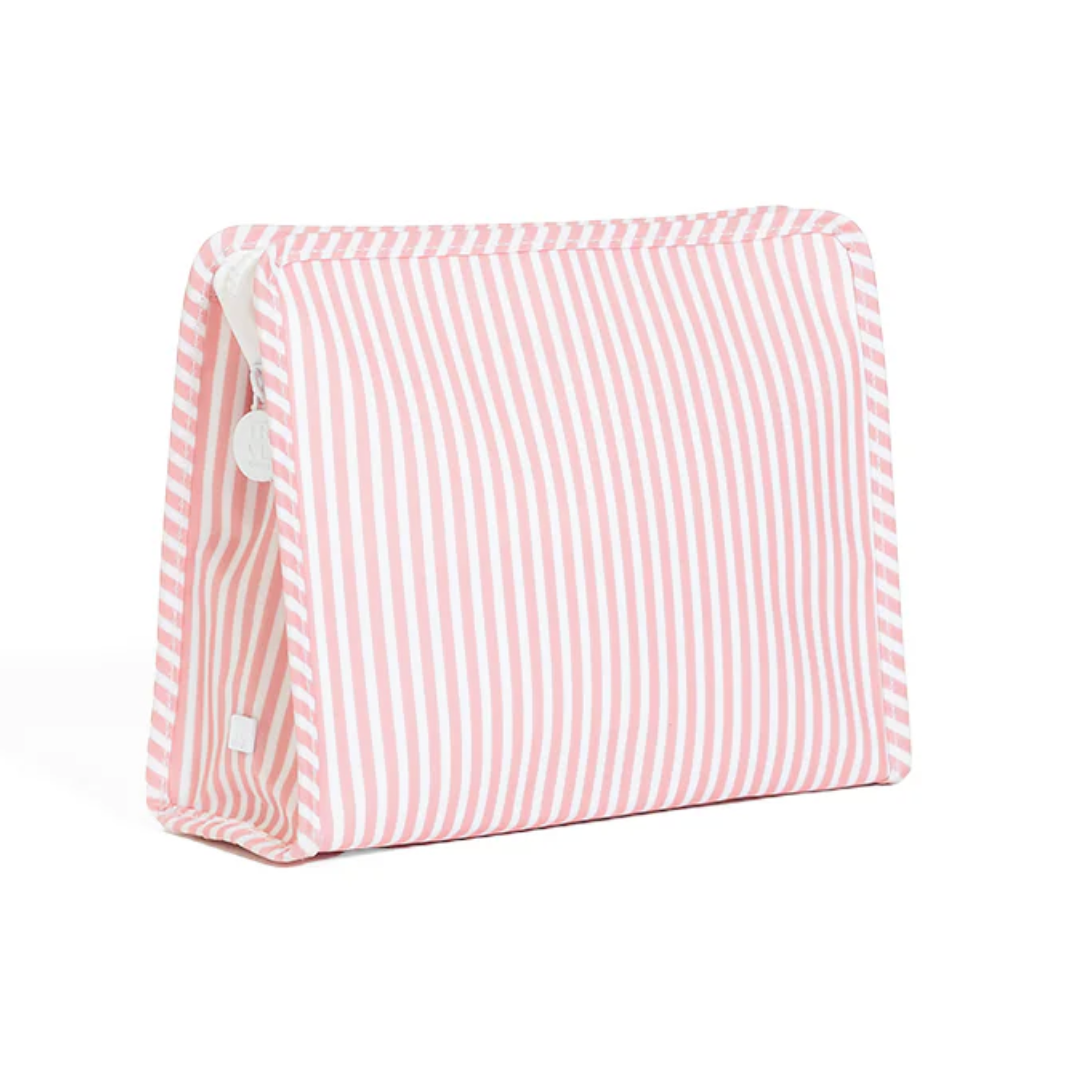 Roadie Zip Pouch, Pimlico Stripe Dusty Rose - Magpies Paducah