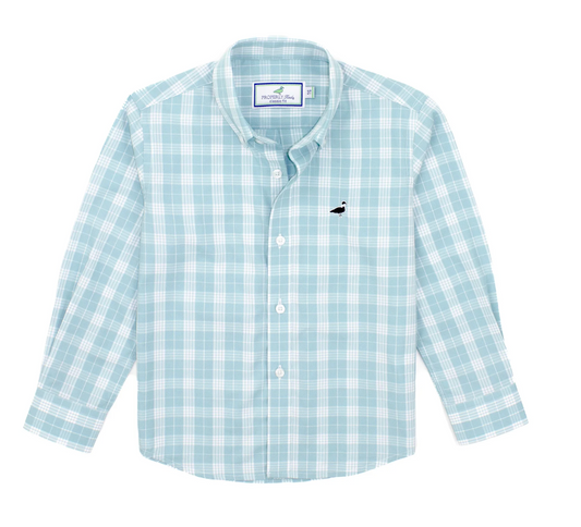 Seasonal Sportshirt, Spanish Moss - Magpies Paducah