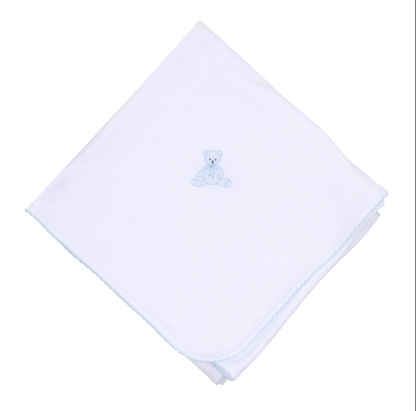 My Teddy Blanket, Blue - Magpies Paducah