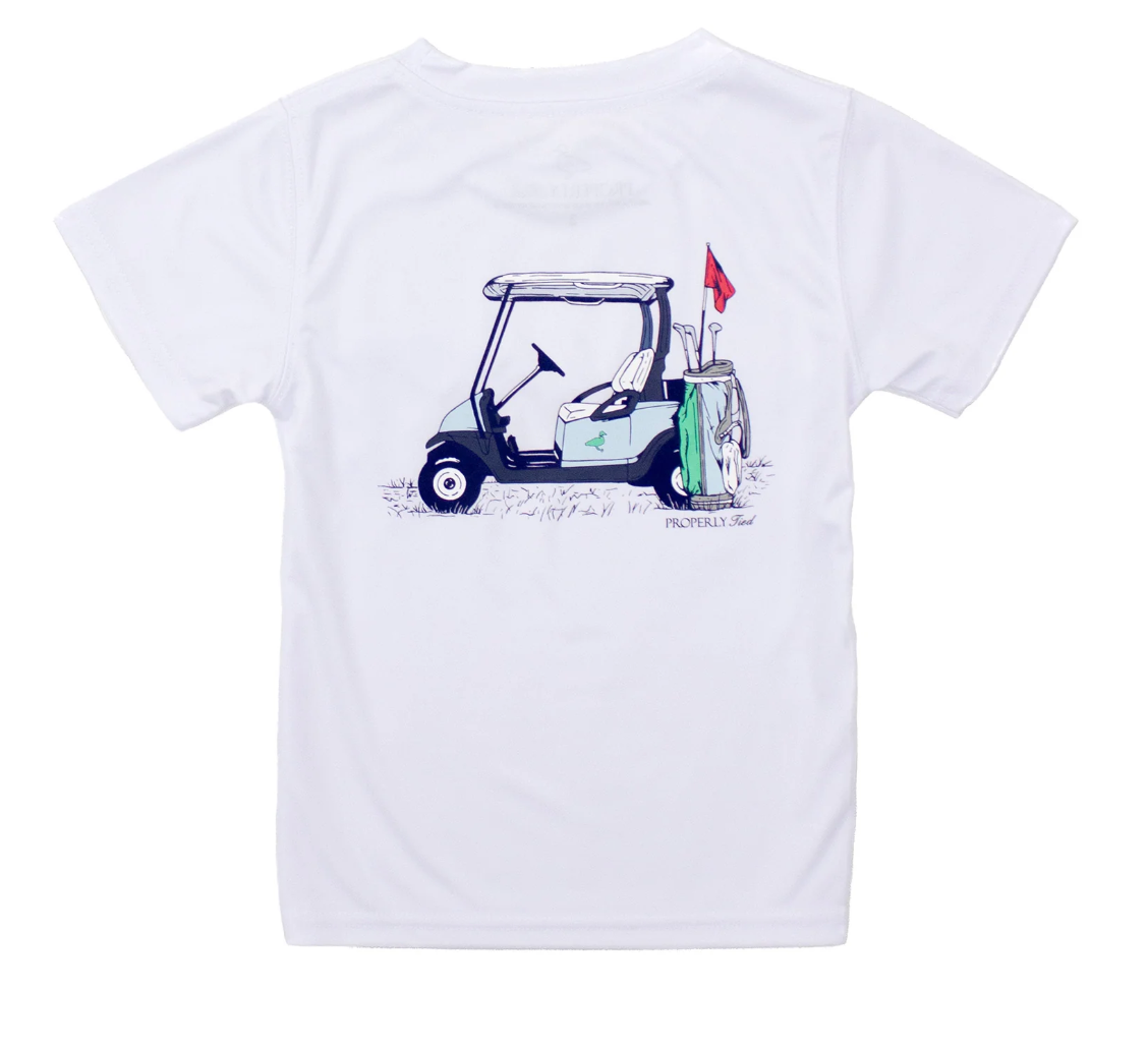 Performance Tee, White Country Club - Magpies Paducah