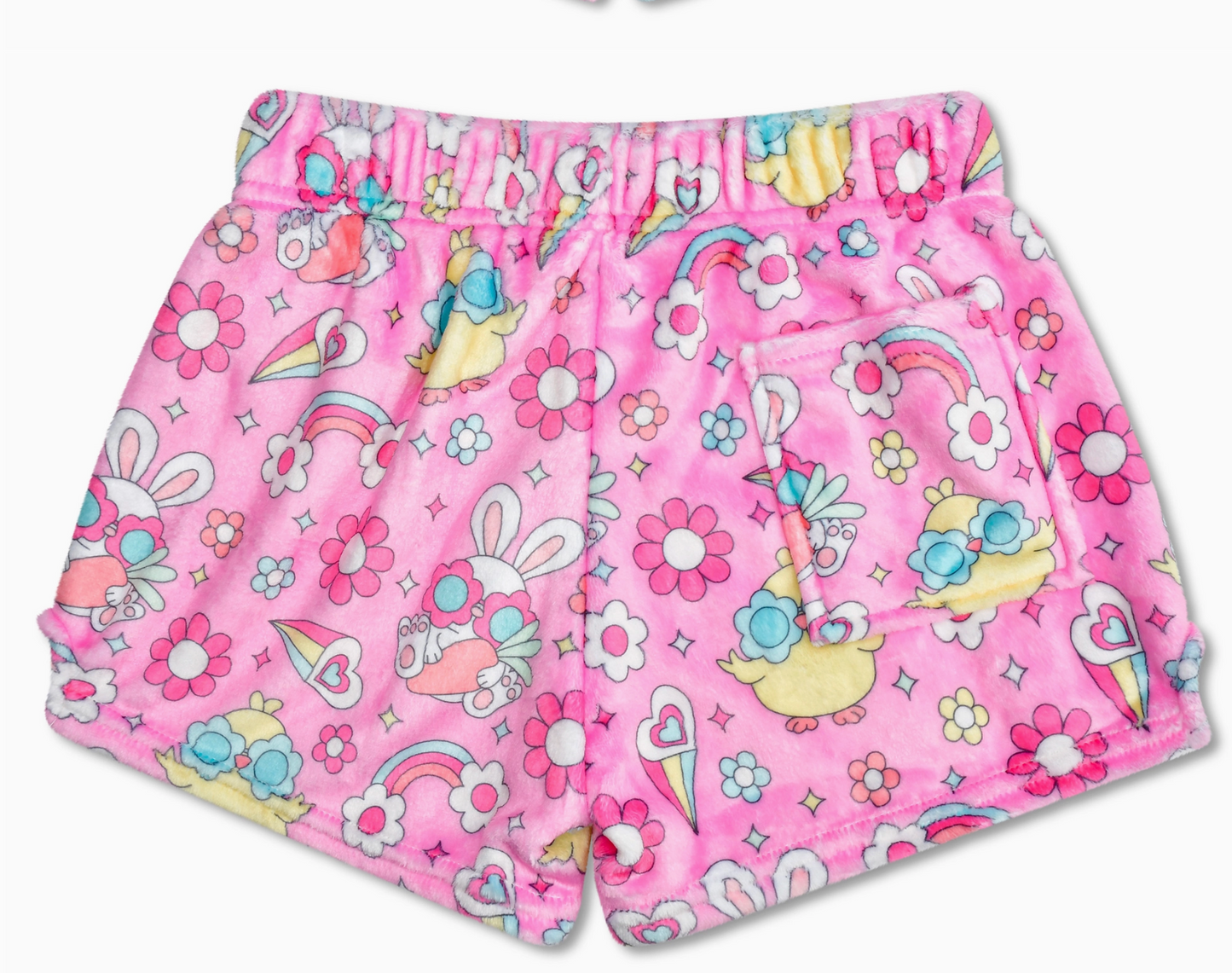 Flower Chicks Plush Shorts - Magpies Paducah