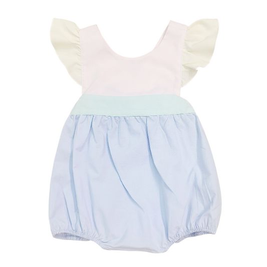 Colorblock Bow Back Bubble - Magpies Paducah