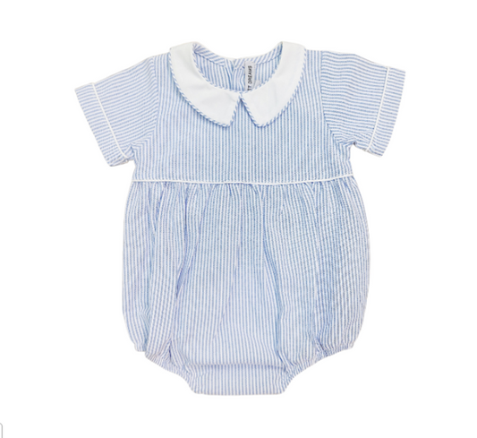 Boy Bubble, Blue Stripe - Magpies Paducah