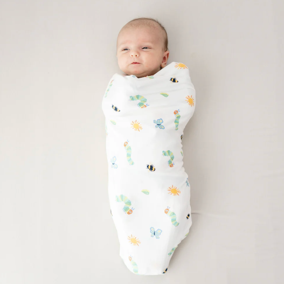 Swaddle Blanket, Very Hungry Caterpillar - Magpies Paducah