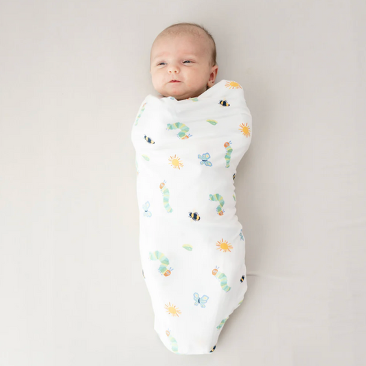 Swaddle Blanket, Very Hungry Caterpillar - Magpies Paducah