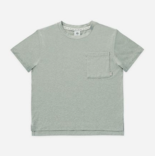 Cove Essential Tee, Heathered Sea Green - Magpies Paducah