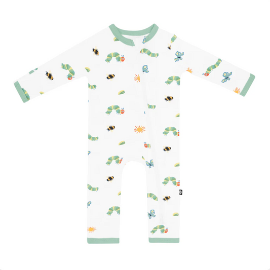 Zippered Romper, Very Hungry Caterpillar - Magpies Paducah