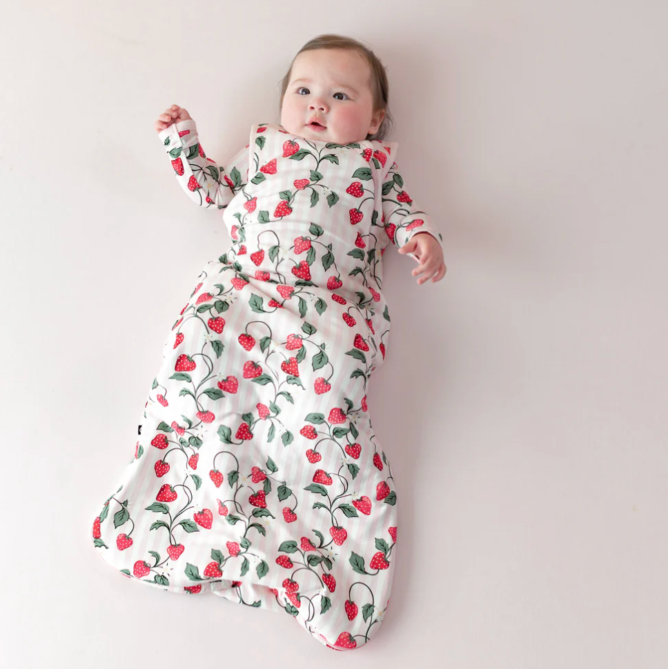 Sleep Bag, 1.0 TOG, Strawberry Fields - Magpies Paducah