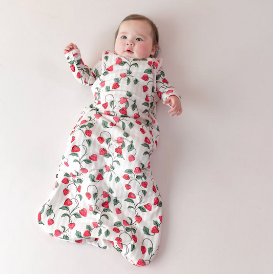 Sleep Bag, 1.0 TOG, Strawberry Fields - Magpies Paducah