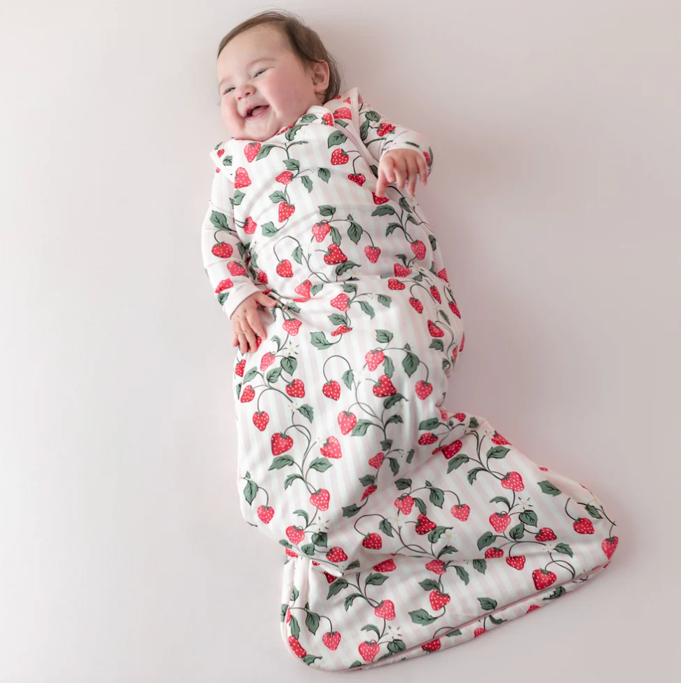 Sleep Bag, 1.0 TOG, Strawberry Fields - Magpies Paducah