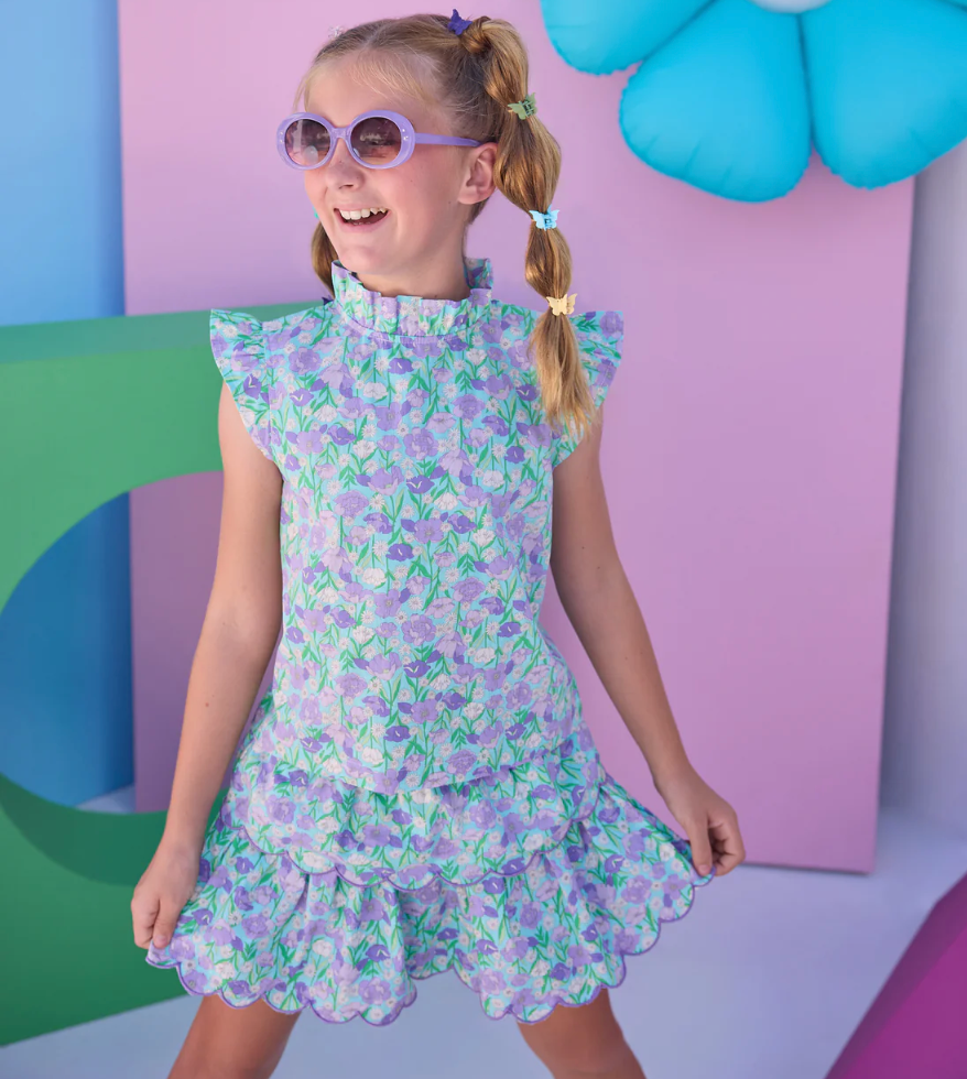 Two Tiered Skort, Tillies Tulips - Magpies Paducah