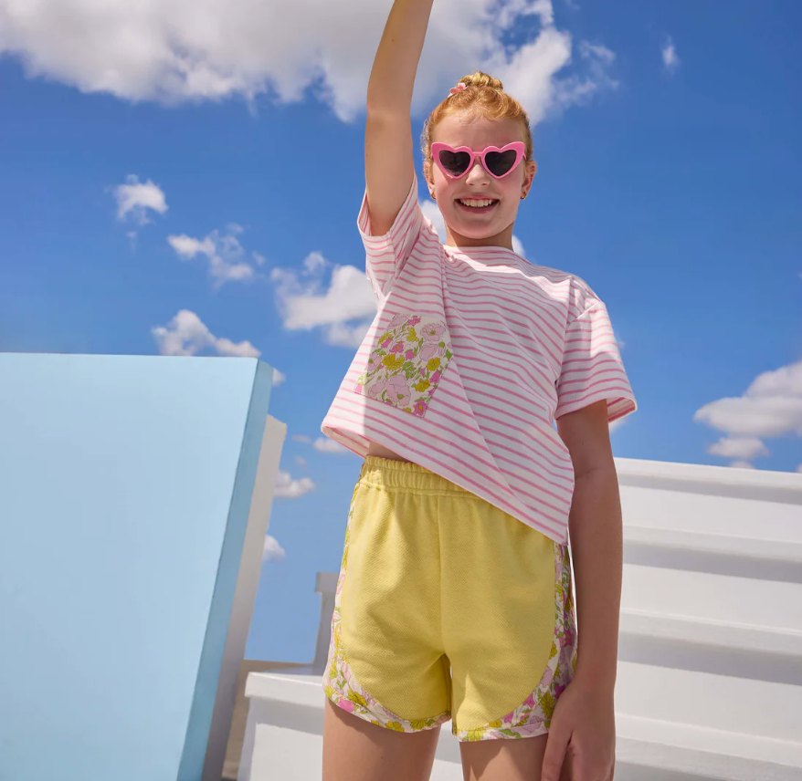 Track Shorts, Bedford Buttercup - Magpies Paducah