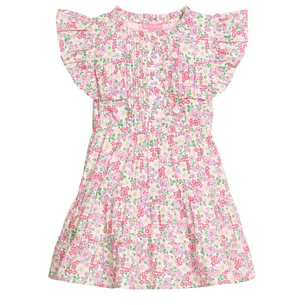 Rodeo Dress, Pink Bloomsbury Blossoms - Magpies Paducah