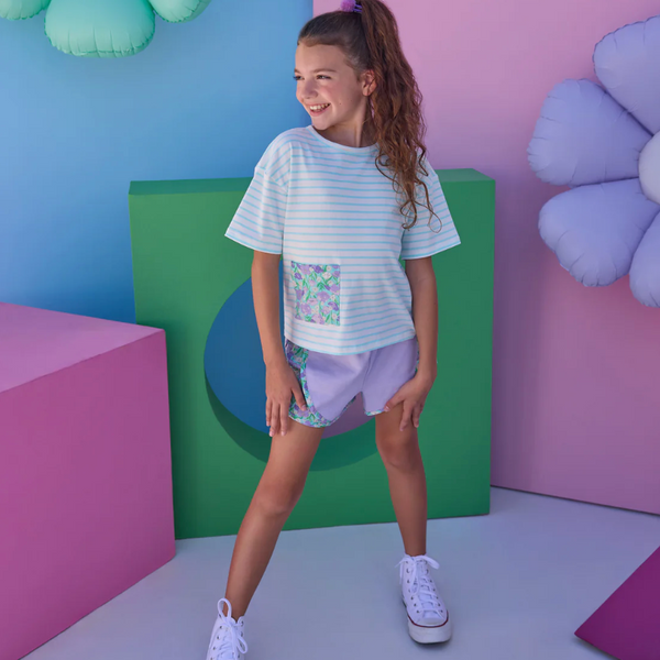 Boxy Tee, Tillies Tulips - Magpies Paducah