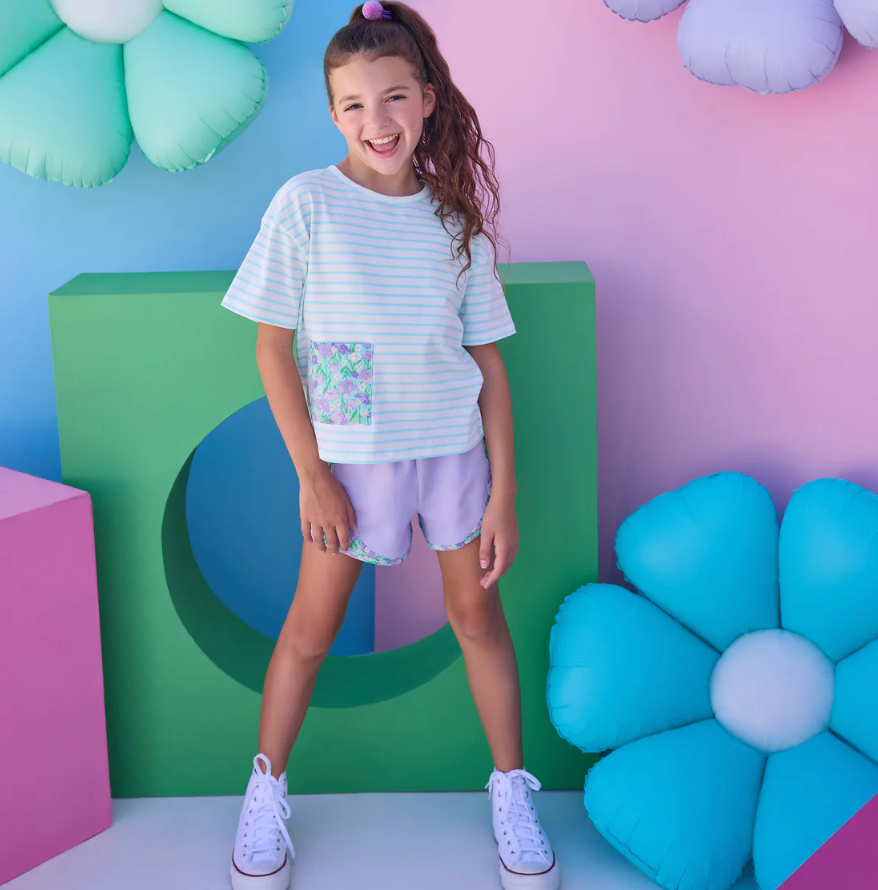 Boxy Tee, Tillies Tulips - Magpies Paducah