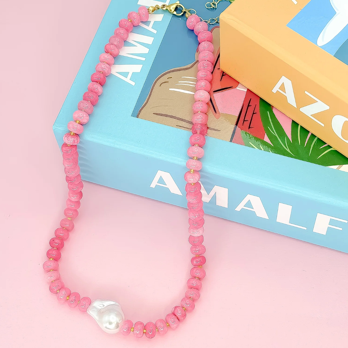 Blush Tide Necklace - Magpies Paducah