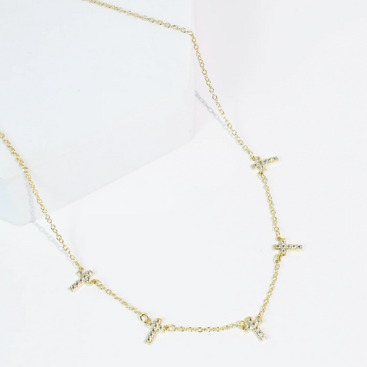 Faith Drops Necklace - Magpies Paducah