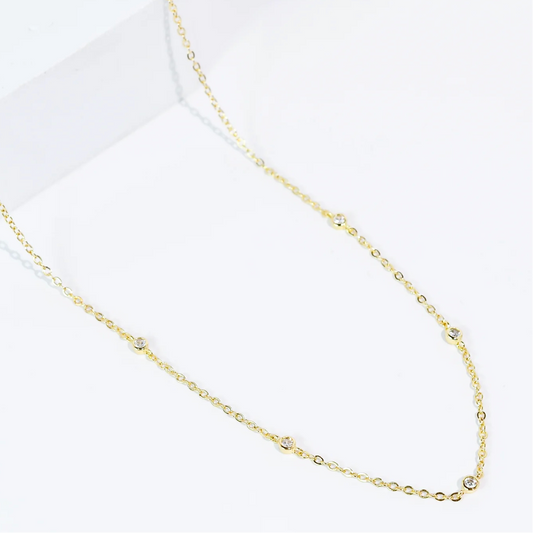 Goldie Crystal Necklace - Magpies Paducah