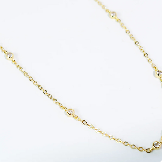 Goldie Crystal Necklace - Magpies Paducah