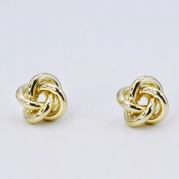 Gold Knot Stud - Magpies Paducah