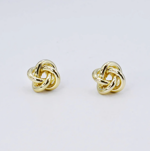 Gold Knot Stud - Magpies Paducah