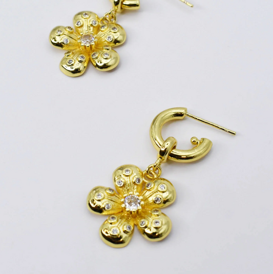 Flora Swing Earrings - Magpies Paducah