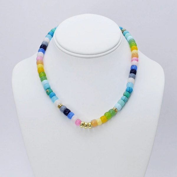 Coastal Girl Gemstone Necklace - Magpies Paducah