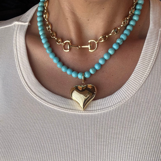 Blue Mood Gemstone Necklace - Magpies Paducah