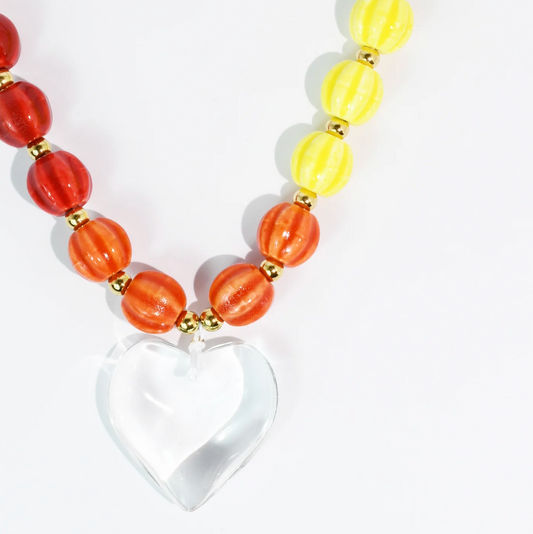 Happy Heart Necklace - Magpies Paducah