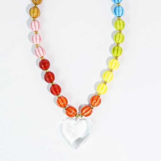 Happy Heart Necklace - Magpies Paducah