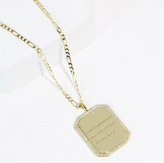 Psalm 46:5 Gold Necklace - Magpies Paducah