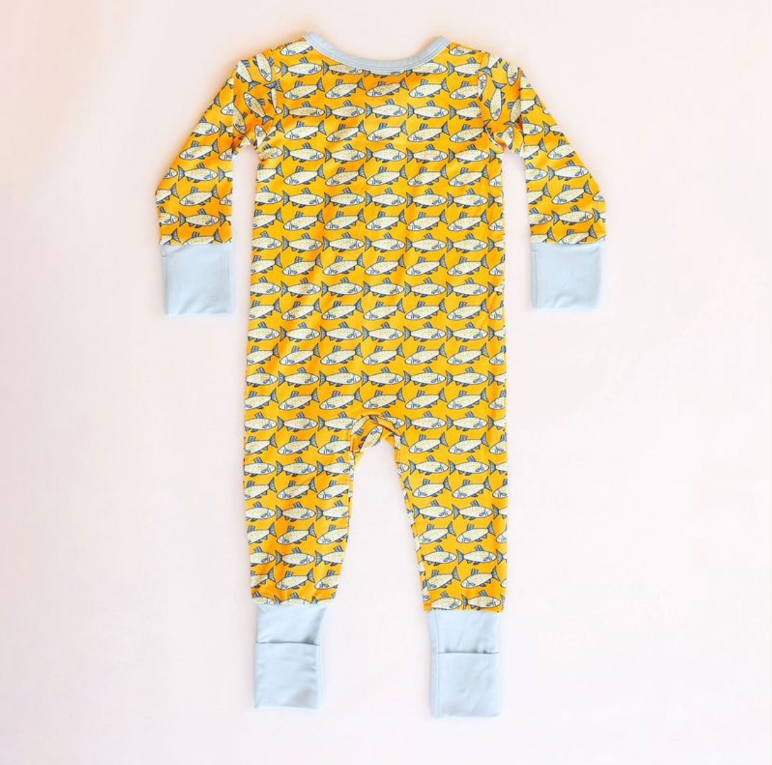 Zipper Romper, Amalfi Fish - Magpies Paducah