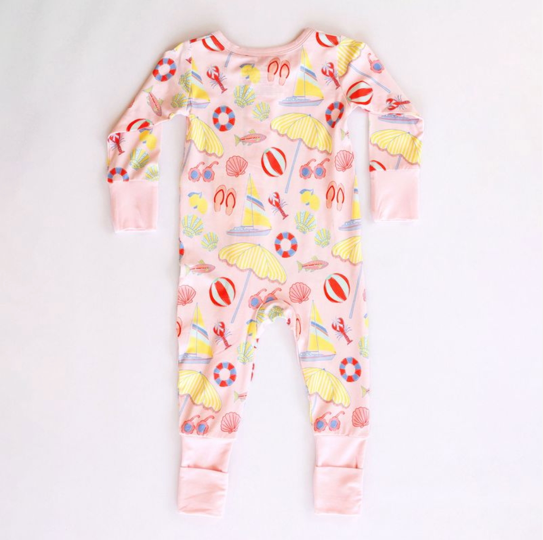 Zipper Romper, Beach Days - Magpies Paducah