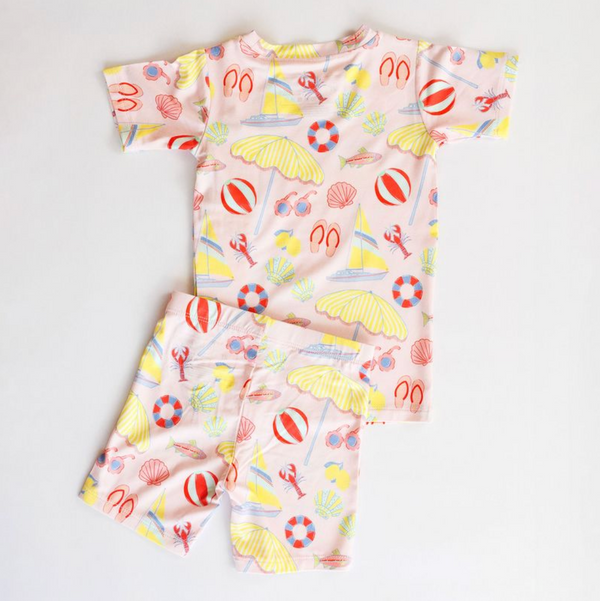 Loungewear Set, Beach Days - Magpies Paducah