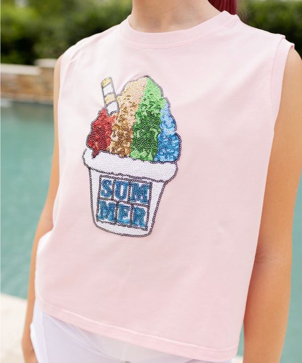 Snowball Sequin Tank - Magpies Paducah