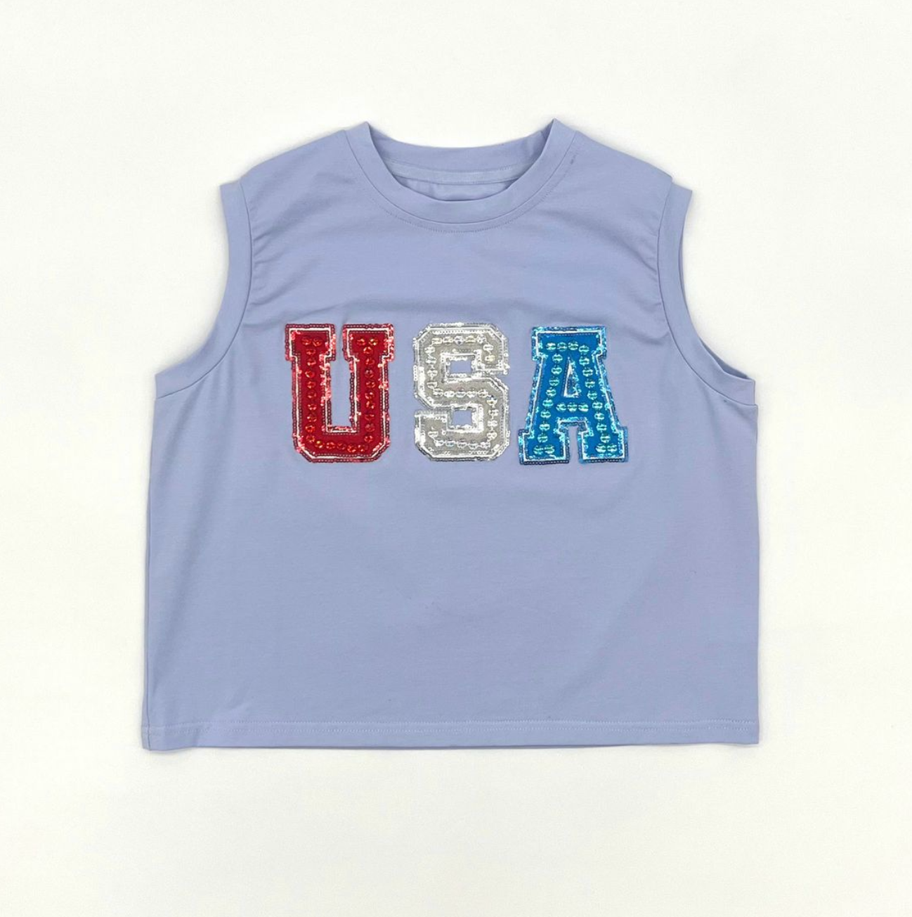 USA Sequin Tank - Magpies Paducah