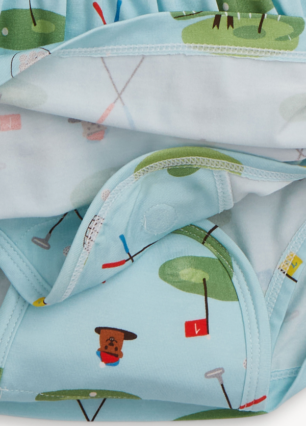 Modal Bodysuit Polo Dress, Gopher It - Magpies Paducah