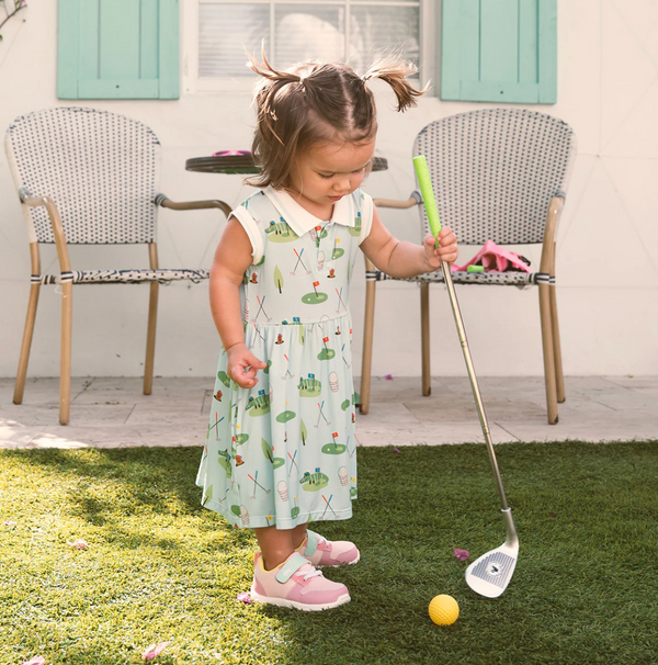 Modal Polo Dress, Gopher It - Magpies Paducah