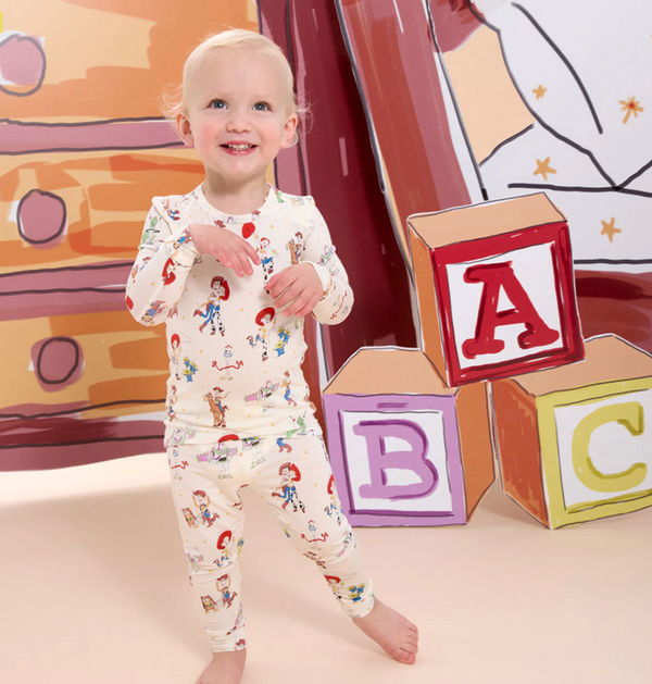 Modal Pajama Set, Woody & Friends - Magpies Paducah