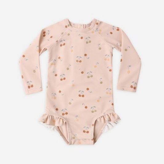 Olivia Rashguard OnePiece, Cherries - Magpies Paducah